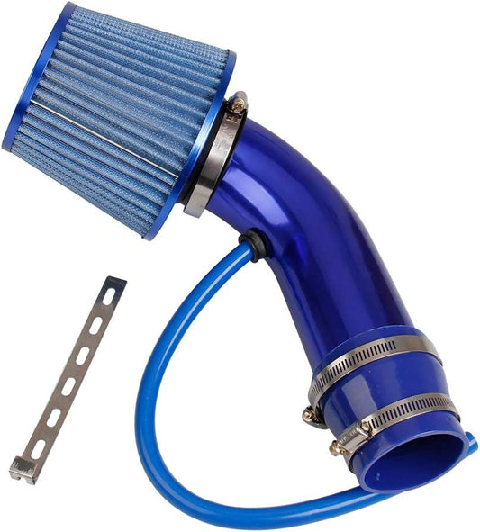 High Flow 3 Inch Cold Air Intake, Blue