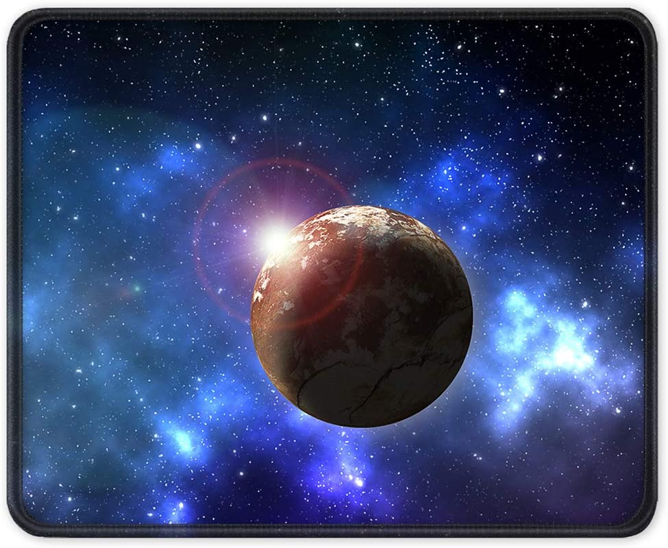 Mouse pad, rectangular 25 x 21 cm, Planet