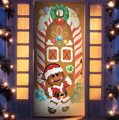 Christmas Gingerbread House Decoration, 72" x 30"