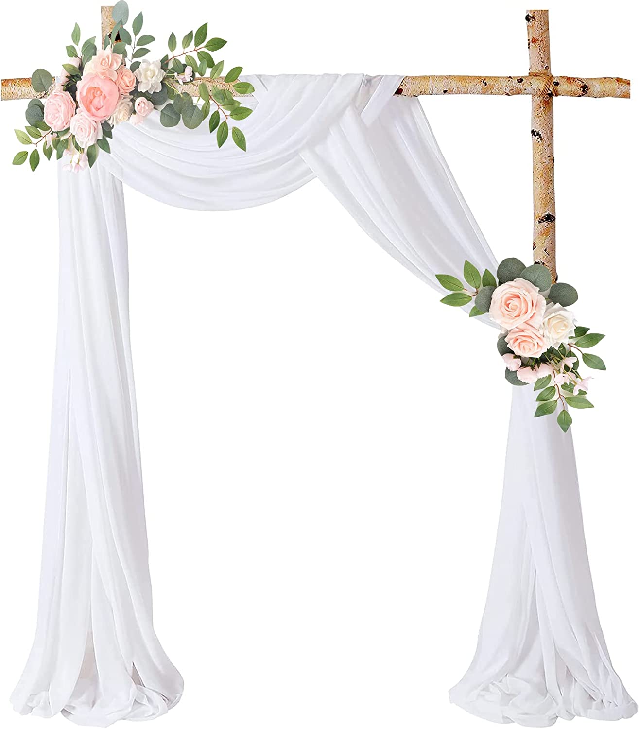 1 panel 18ft wedding arch draping fabric