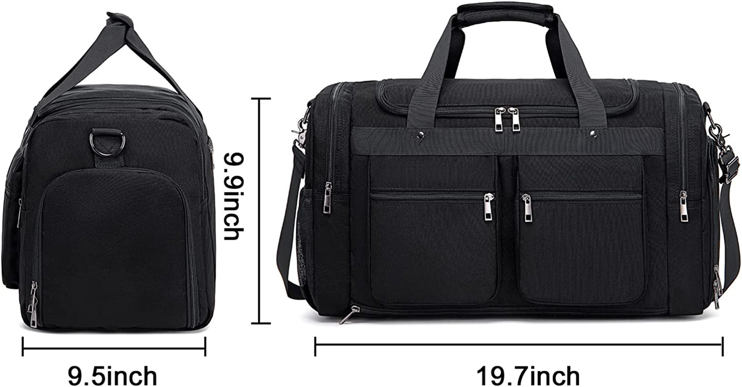 Travel bag, color: X-black, canvas