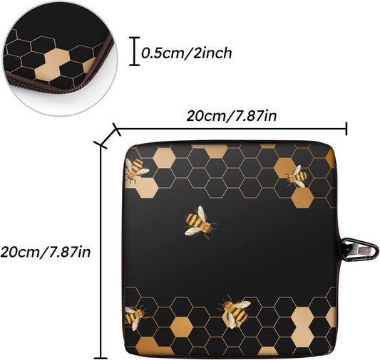 Travel mouse pad, honeycomb (Size:	7.87)