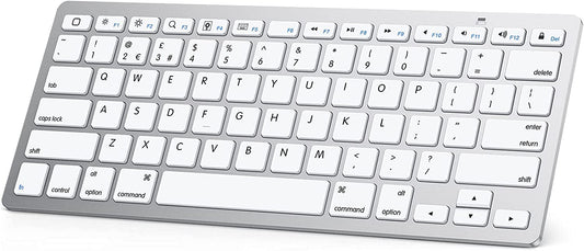 wireless keyboard (universal and portable), Silver