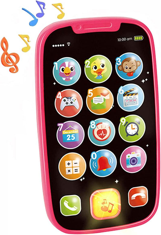 Educational musical cell phone toy for baby