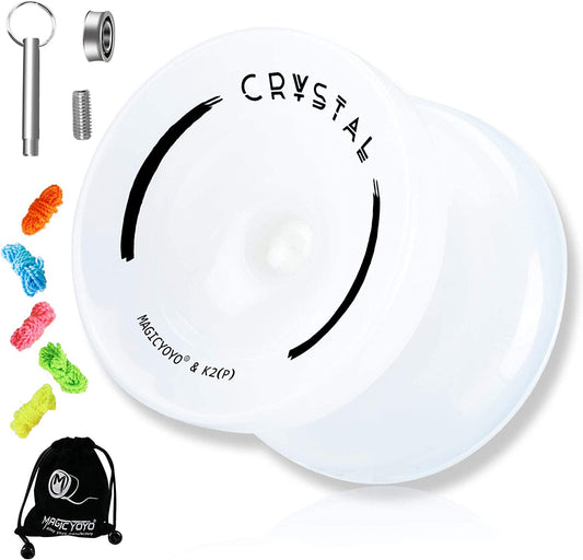 Yoyo for children with 5 strings (Crystal Cream)