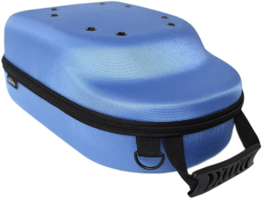 Hard Travel Cap Carrier for 6 Caps, Blue