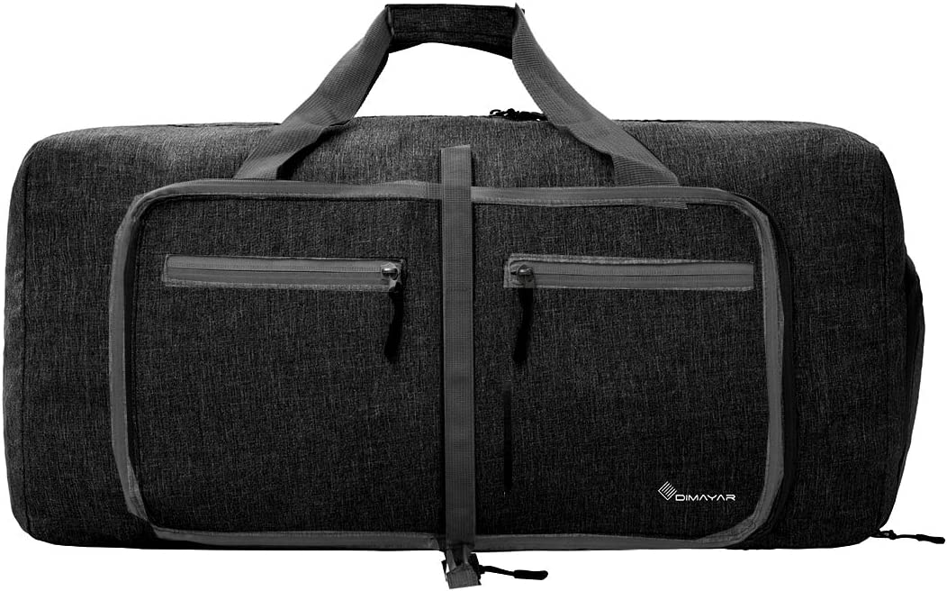 115L duffel bag, travel, color: black, 30"*14"*16.8"