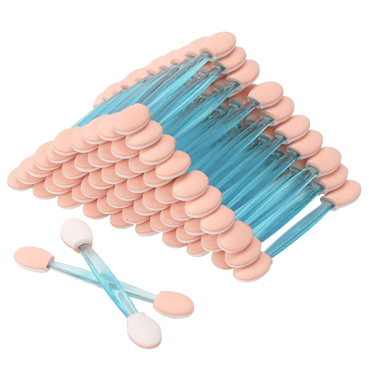 200 Sponge Applicator Shadow Brushes (Blue)