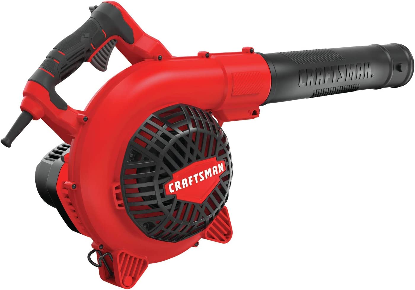 Leaf Blower, 12 Amp, Corded Electric, Red