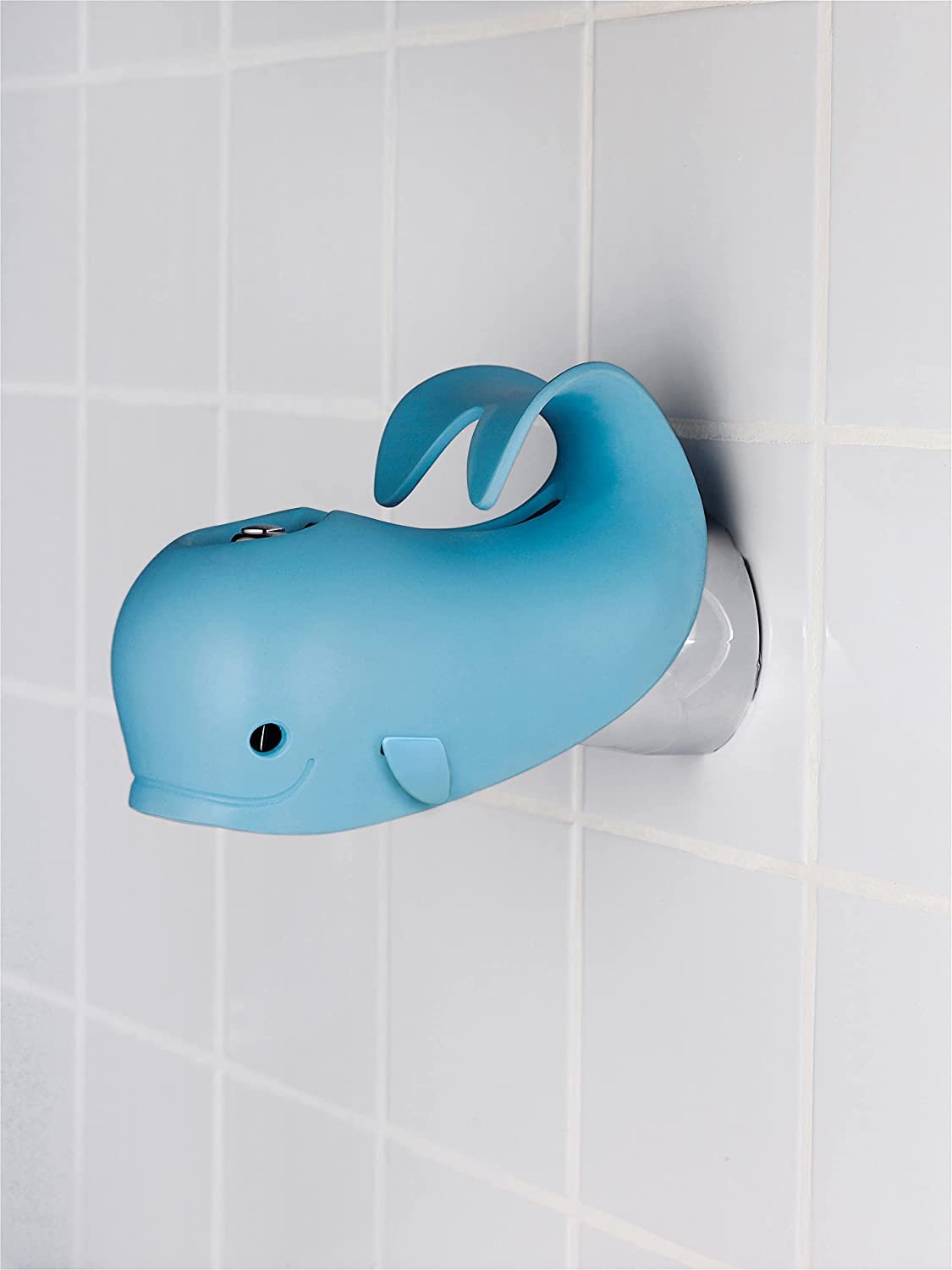 Baby Bath Spout Cover, Universal Fit, Moby, Blue