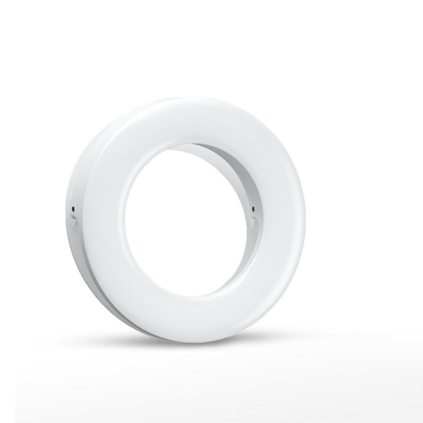 LED ring light with USB plug, White