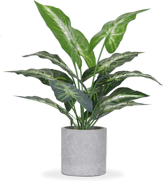 Small Artificial Potted Plants for Home Decor, 16 "