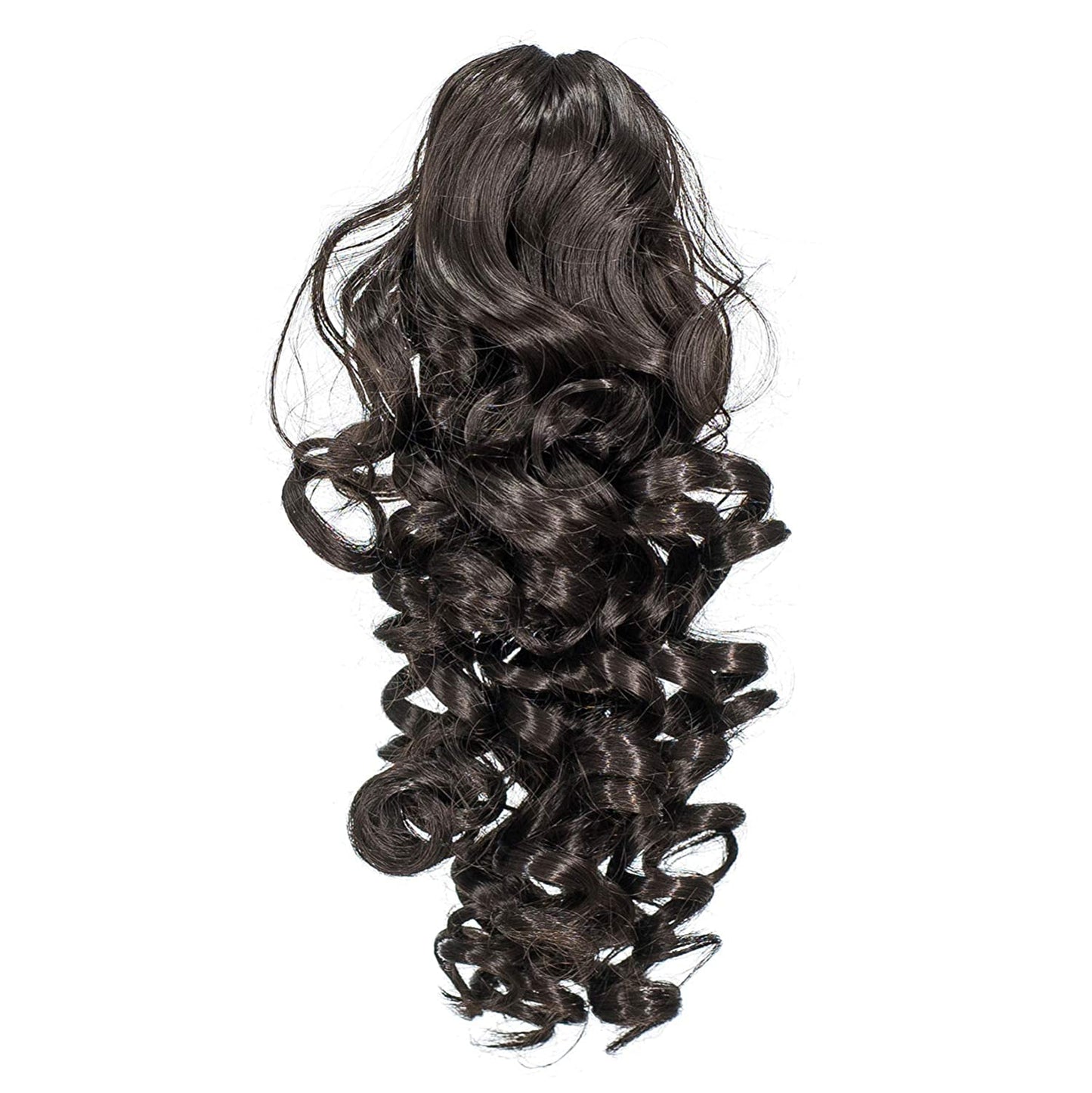 12inch curly hair extensions (natural color close to black-2#)