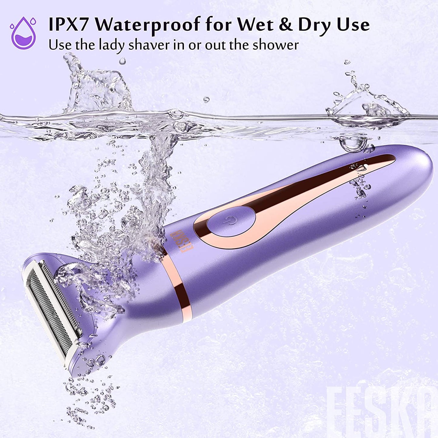 2-in-1 Electric Shaver for Women