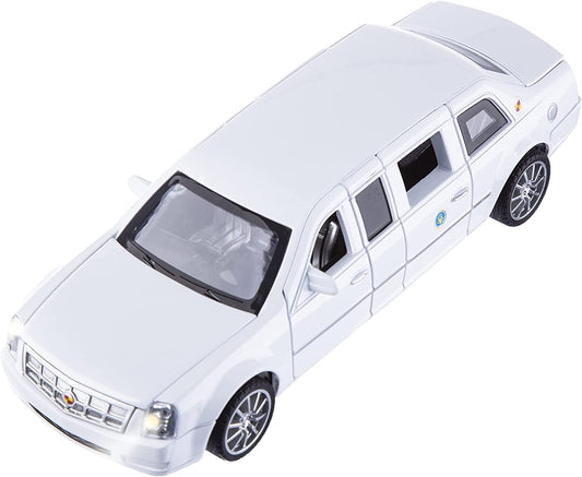 1:32 elongated presidential limousine toy, (Color:White)