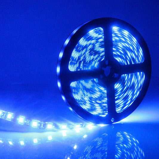 5m 16.4ft Waterproof Flexible Blue LED Strip Light