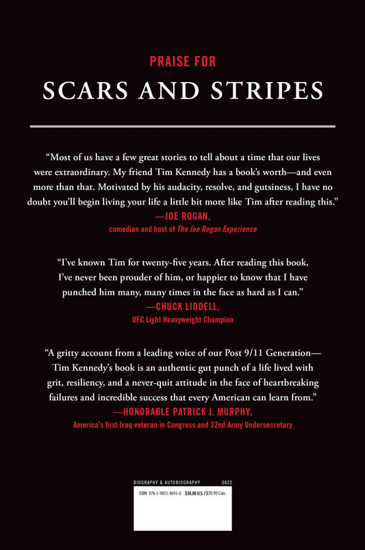 Scars and Stripes, Hardcover