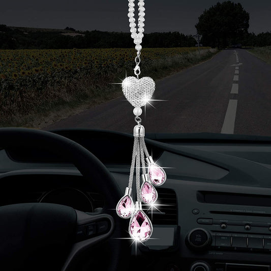 Car accessories, (9.8 inches, pink)