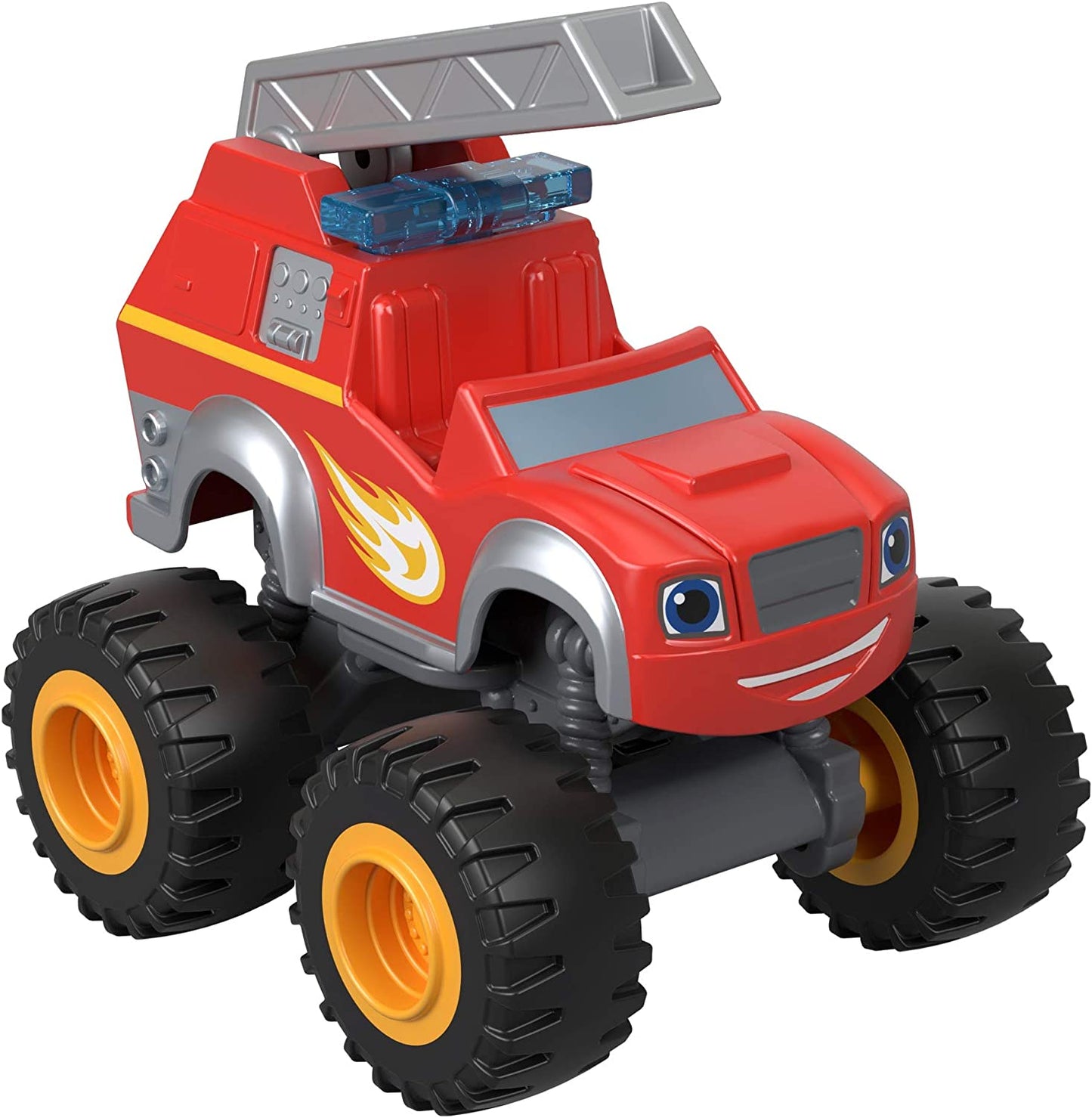 Toy Blaze's rescue car, red