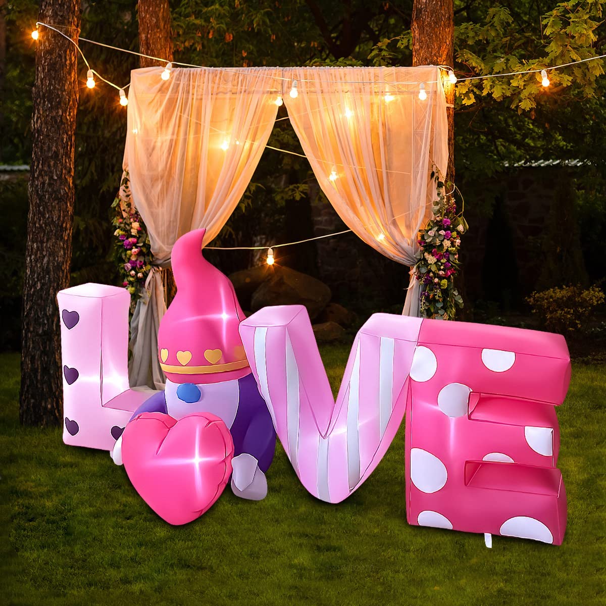 6ft Long Valentine's Day Inflatable Love Letters