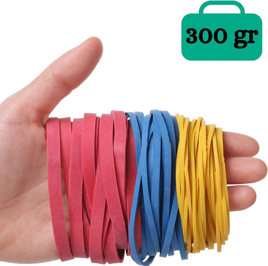 Colored Erasers, 300gr, Assorted Sizes