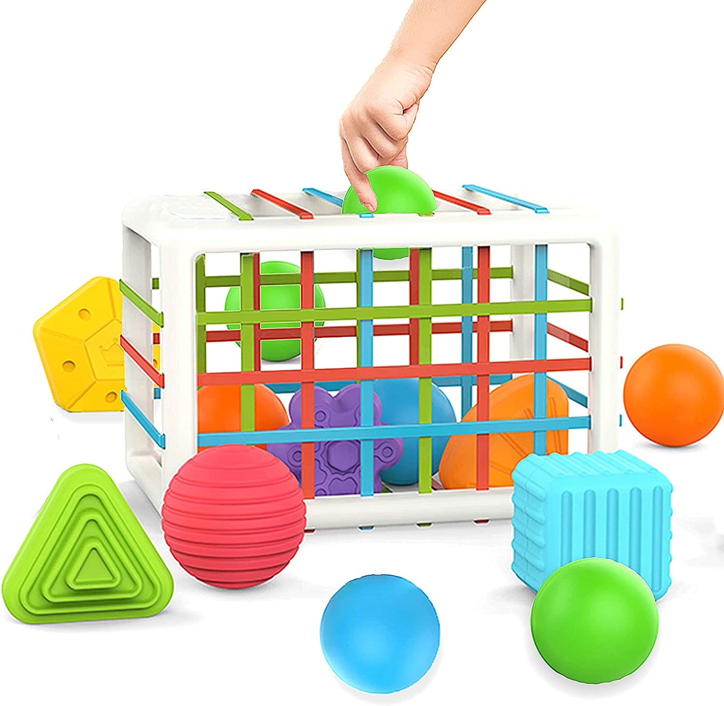 Sorting Toy, (12 Pieces), 8.54 x 4.96 x 4.92 inches