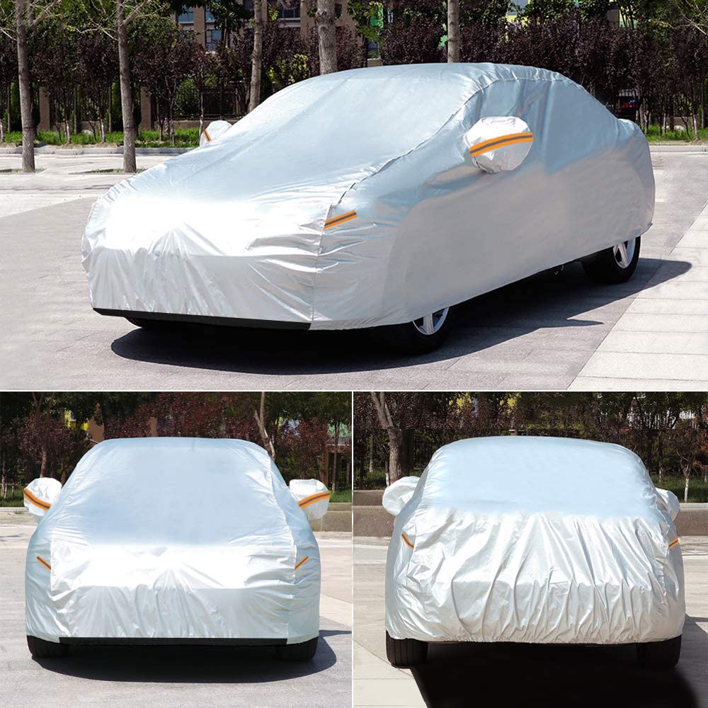 All Weather Waterproof Car Cover, (Length 176-184 inches)