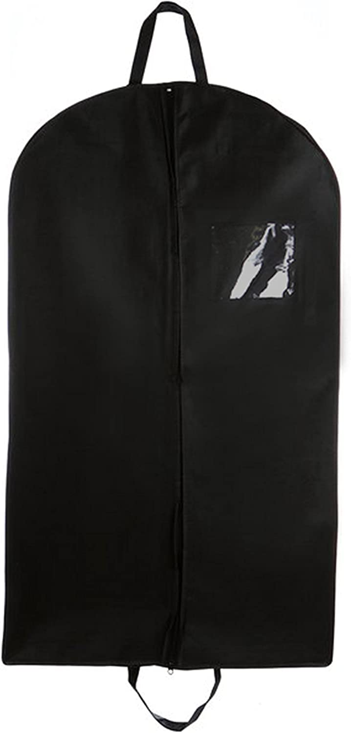 Travel and Storage Bag for Black Suits and Dresses, 24" x 42"