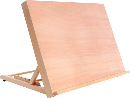 18-1/2" x 14-1/8" Adjustable Wood Artist Drawing Board