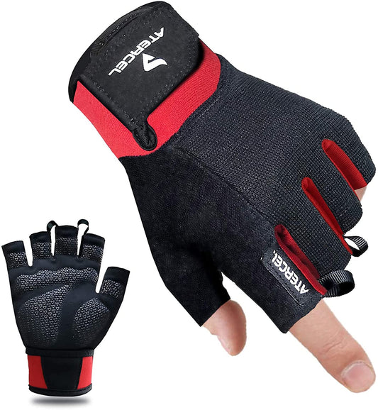 Training gloves for men, Color (Red)