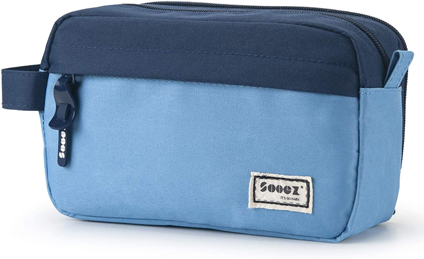 Pen case, blue