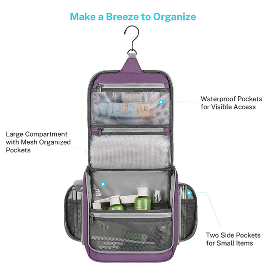 Travel organizer bag , (purple)