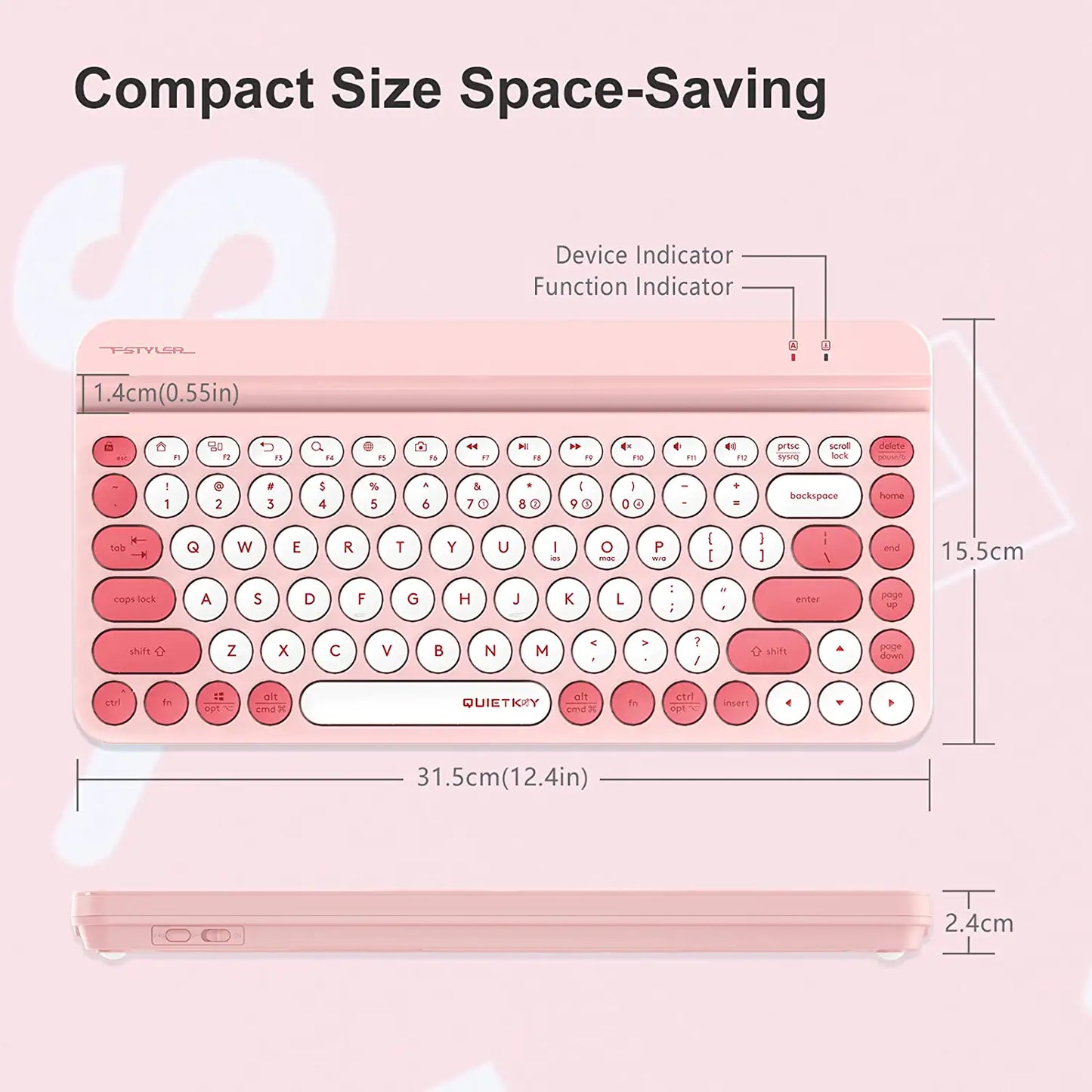 Multi-Device Wireless Keyboard, Raspberry