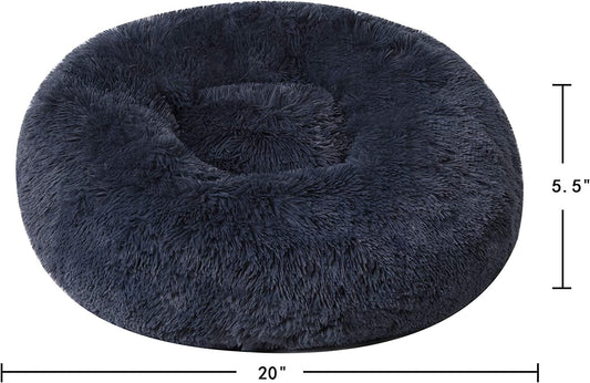 Non-Slip Water.Pet Bed (Navy Grey) 20"