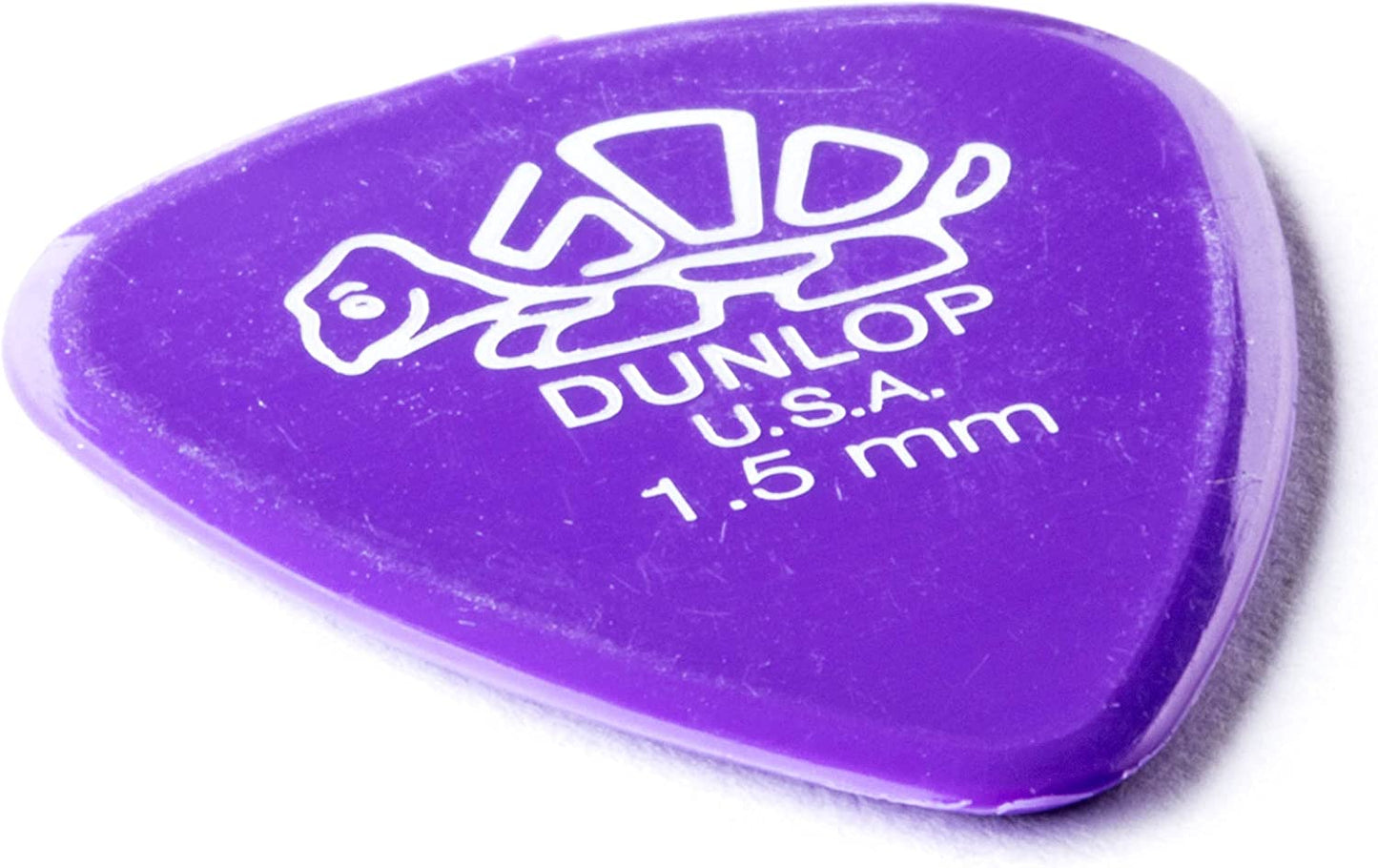 1.5mm guitar picks, pack of 12, Lavender