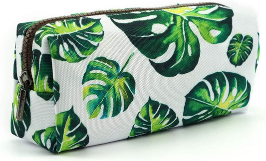 Pencil Case, Green, ‎7.48 x 2.17 x 3.54 inches