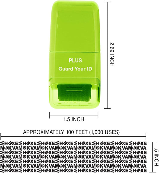 IS-520CM Identity Security Stamp Roller (Green)