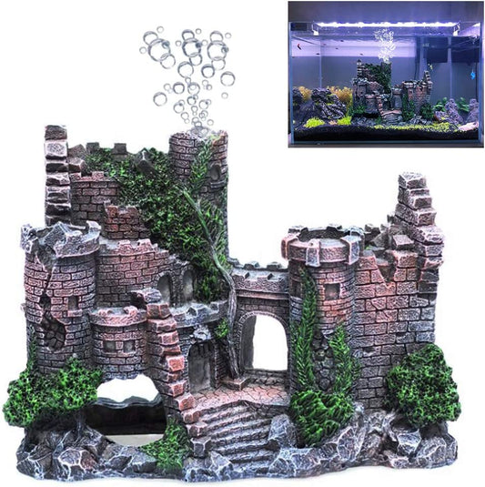 Castle Design Aquarium Decorations