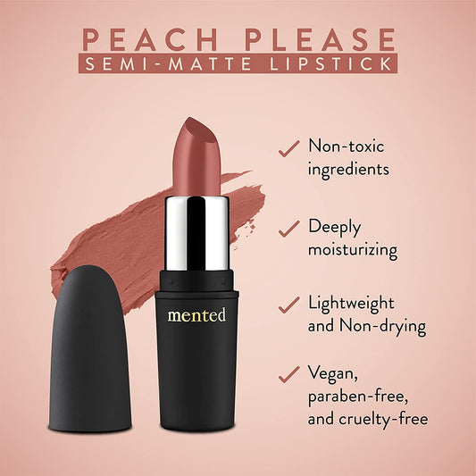 Semi Matte Lipstick, 1pc - Color: Peach Please