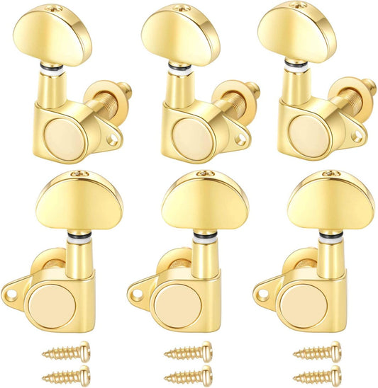 1 set 3l3r gold head acoustic guitar tuner