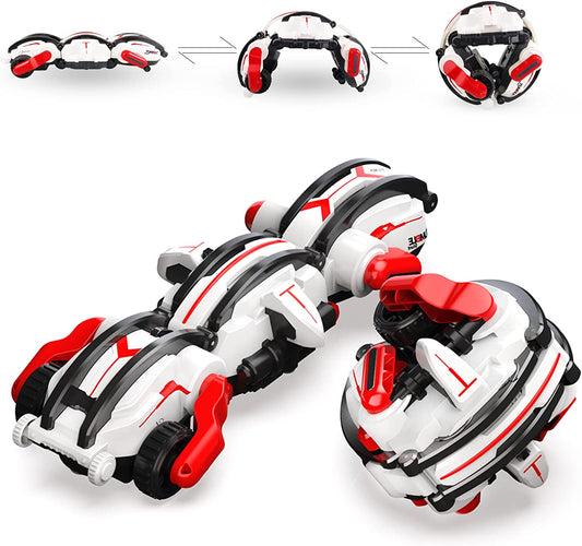 Remote Control Toys with 360° Wheels, (Style: Snake, Red)