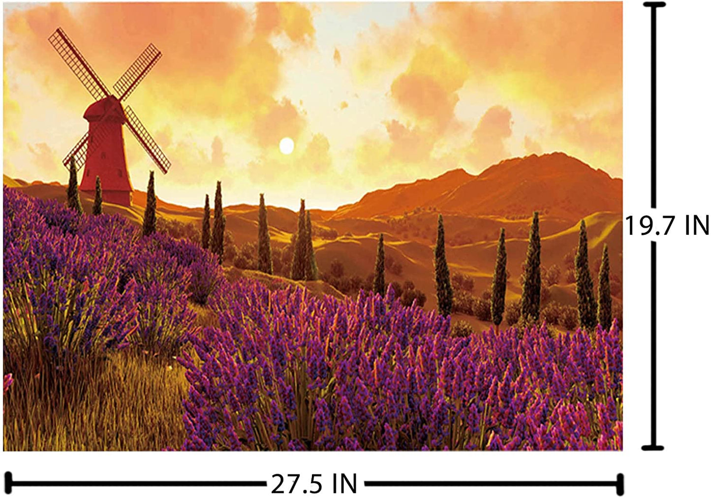 1000 Piece Puzzle - Color: Lavender Fields