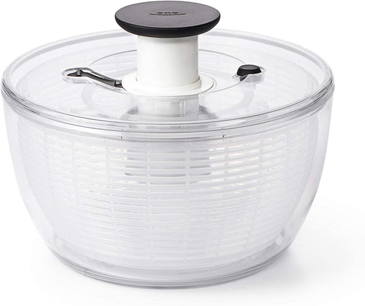 Grips Large Salad Spinner, 6.22 qt