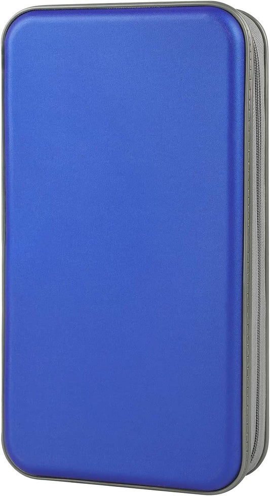 CD, DVD storage organizer (capacity 96, Blue)