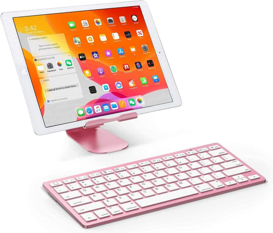 wireless keyboard (universal and portable), Rose Gold