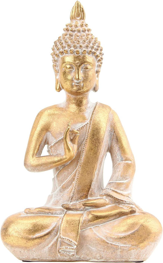 10 Inch Gold Collectible Buddha Statues