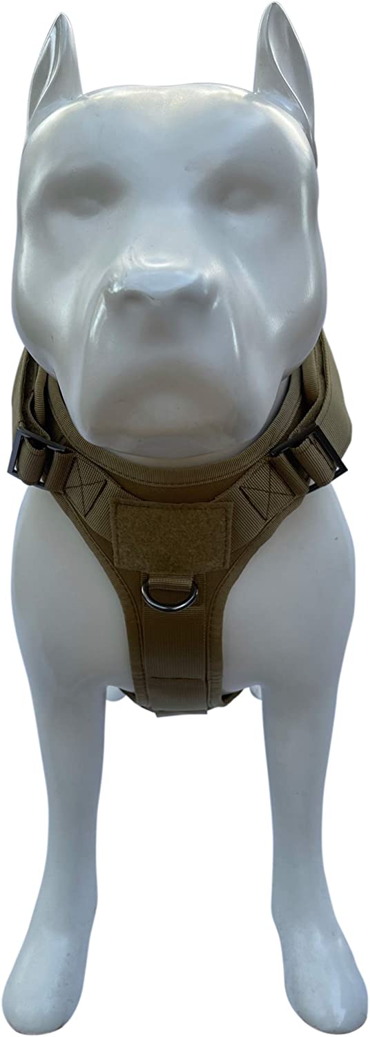 Tactical Pet Harness, M (24.4"-31" Girth) , Color: Coyote Brown