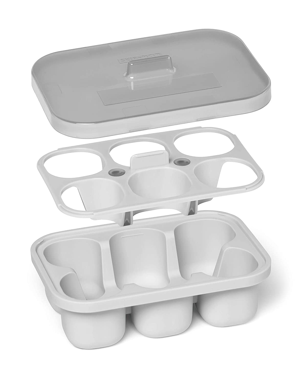 Baby Food Prep and Storage Set, Color: Gray