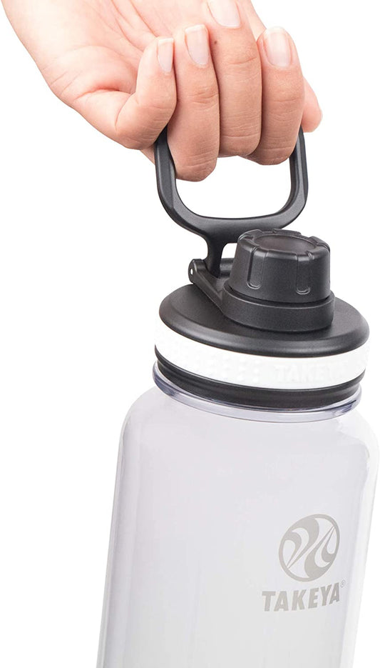 32oz Clear Spout Lid Water Bottle