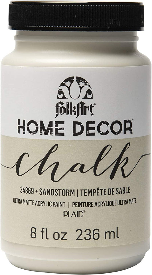 Furniture Chalk and Craft Paint, 8-Ounce, Sandstorm